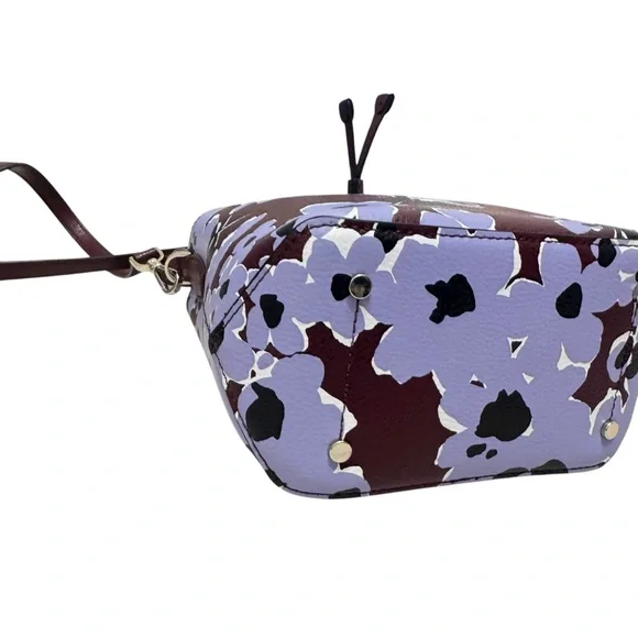 NEW KATE SPADE EVA WILDFLOWER BOUQUET SMALL FLORAL BUCKET CROSSBODY‎ BAG - Picture 8 of 12